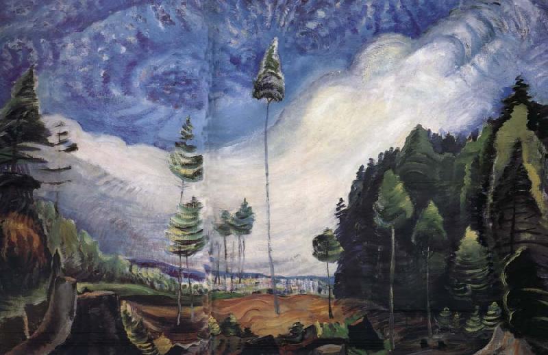 Emily Carr Logger-s Culis oil painting image